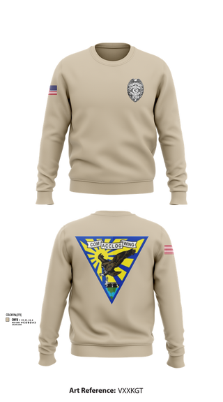 Crew Neck Sweatshirt, ACCLOGWING SECURITY, , Teamtime, Team time, sublimation, custom sports apparel, team uniforms, spirit wear, spiritwear, sports uniforms, custom shirts, team store, custom team store, fundraiser sports, apparel fundraiser