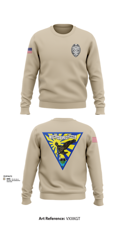 ACCLOGWING SECURITY 78788220 Crew Neck Sweatshirt - 2