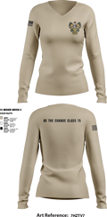 # 700 BSB always ready “Get some” 53617803 Women's Long Sleeve V-neck Shirt - 2