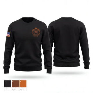 Crew Neck Sweatshirt, Cowee Volunteer Fire Rescue, Fire Department, Teamtime, Team time, sublimation, custom sports apparel, team uniforms, spirit wear, spiritwear, sports uniforms, custom shirts, team store, custom team store, fundraiser sports, apparel fundraiser