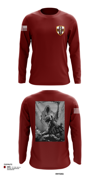 Long Sleeve Performance Shirt, 7455th MORU, , Teamtime, Team time, sublimation, custom sports apparel, team uniforms, spirit wear, spiritwear, sports uniforms, custom shirts, team store, custom team store, fundraiser sports, apparel fundraiser