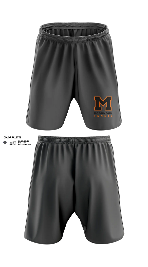 Athletic Shorts With Pockets, Mcdonogh Girls Tennis, Tennis, Teamtime, Team time, sublimation, custom sports apparel, team uniforms, spirit wear, spiritwear, sports uniforms, custom shirts, team store, custom team store, fundraiser sports, apparel fundraiser