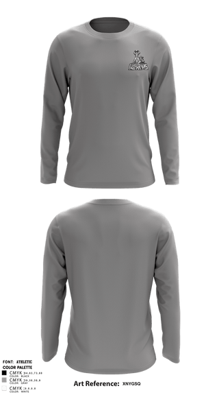 Long Sleeve Performance Shirt, Ballbarians, Men's Volleyball, Teamtime, Team time, sublimation, custom sports apparel, team uniforms, spirit wear, spiritwear, sports uniforms, custom shirts, team store, custom team store, fundraiser sports, apparel fundraiser