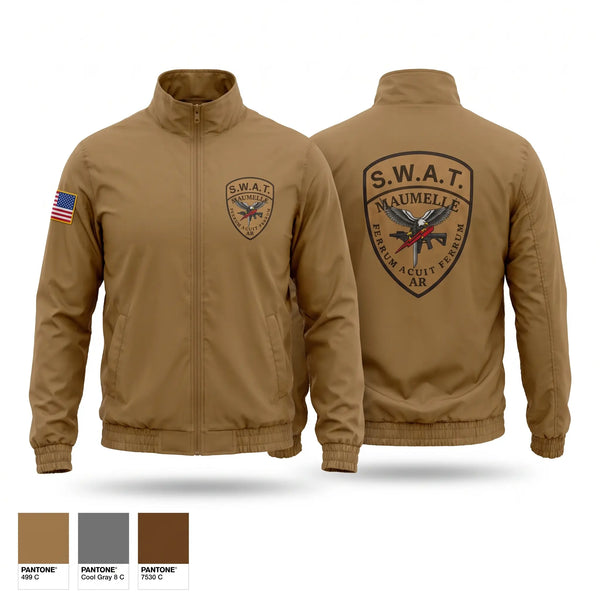 Windbreaker, Maumelle Police Department SWAT, Police, Teamtime, Team time, sublimation, custom sports apparel, team uniforms, spirit wear, spiritwear, sports uniforms, custom shirts, team store, custom team store, fundraiser sports, apparel fundraiser