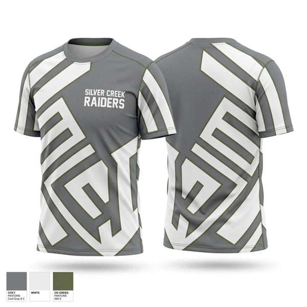 Short Sleeve Performance Shirt, Silver Creek Raiders, Tennis, Teamtime, Team time, sublimation, custom sports apparel, team uniforms, spirit wear, spiritwear, sports uniforms, custom shirts, team store, custom team store, fundraiser sports, apparel fundraiser