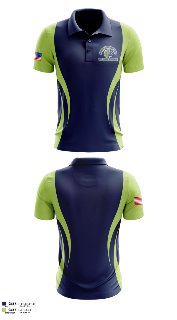 Short Sleeve Performance Polo, Mecc -Wabash Twp Fire Dept, Fire Department, Teamtime, Team time, sublimation, custom sports apparel, team uniforms, spirit wear, spiritwear, sports uniforms, custom shirts, team store, custom team store, fundraiser sports, apparel fundraiser