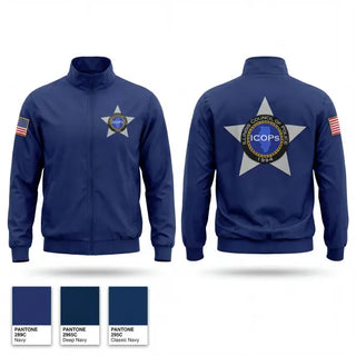 Windbreaker, Illinois Council of Police, Police, Teamtime, Team time, sublimation, custom sports apparel, team uniforms, spirit wear, spiritwear, sports uniforms, custom shirts, team store, custom team store, fundraiser sports, apparel fundraiser
