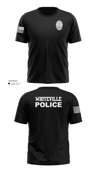 Old School Cotton Feel Shirt, Whiteville Police Department, Police, Teamtime, Team time, sublimation, custom sports apparel, team uniforms, spirit wear, spiritwear, sports uniforms, custom shirts, team store, custom team store, fundraiser sports, apparel fundraiser