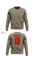 3-509th Parachute Infantry BN Able Nation 10459424 Crew Neck Sweatshirt - 22