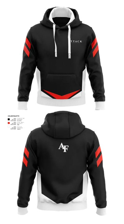 Attack Fastpitch 29170477 Hoodie - 1