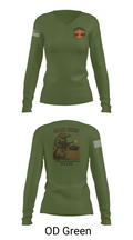 4th Assault Amphibian Battalion, Company B 82284637 Women's Long Sleeve V-neck Shirt - 57