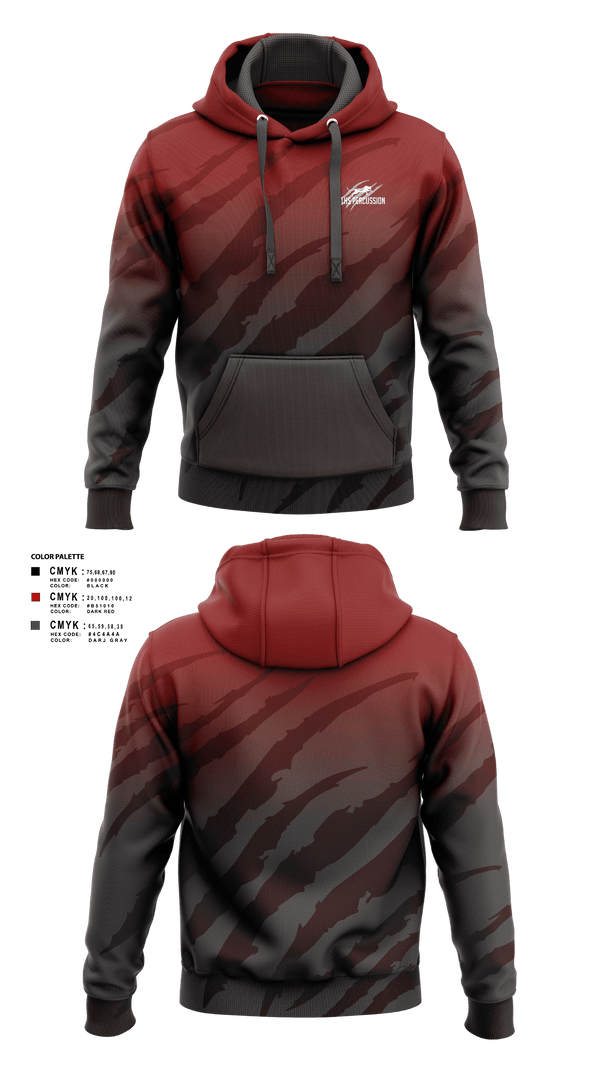 Hoodie, PSLHS Percussion, Men's Soccer, Teamtime, Team time, sublimation, custom sports apparel, team uniforms, spirit wear, spiritwear, sports uniforms, custom shirts, team store, custom team store, fundraiser sports, apparel fundraiser