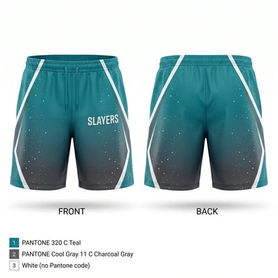 SLAYERS Athletic Shorts With Pockets - 1