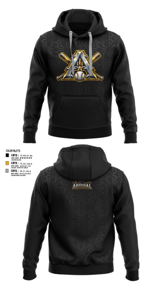 Hoodie, Steel City Arsenal, Baseball, Teamtime, Team time, sublimation, custom sports apparel, team uniforms, spirit wear, spiritwear, sports uniforms, custom shirts, team store, custom team store, fundraiser sports, apparel fundraiser