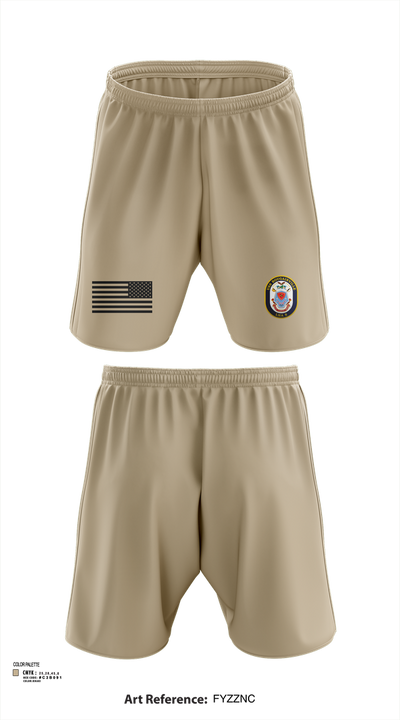 USS Bougainville CPO 89131174 Athletic Shorts With Pockets - 102