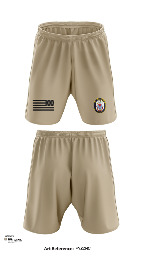 Athletic Shorts With Pockets, USS Bougainville CPO, , Teamtime, Team time, sublimation, custom sports apparel, team uniforms, spirit wear, spiritwear, sports uniforms, custom shirts, team store, custom team store, fundraiser sports, apparel fundraiser