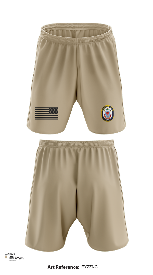 Athletic Shorts With Pockets, USS Bougainville CPO, , Teamtime, Team time, sublimation, custom sports apparel, team uniforms, spirit wear, spiritwear, sports uniforms, custom shirts, team store, custom team store, fundraiser sports, apparel fundraiser