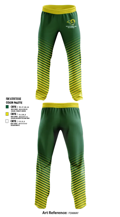 Southwick Regional Rams 10786014 Sweatpants - 2