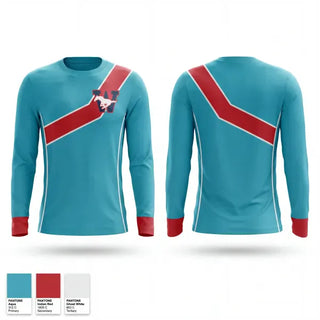 Long Sleeve Performance Shirt, Tulare Mustangs, Swimming, Teamtime, Team time, sublimation, custom sports apparel, team uniforms, spirit wear, spiritwear, sports uniforms, custom shirts, team store, custom team store, fundraiser sports, apparel fundraiser