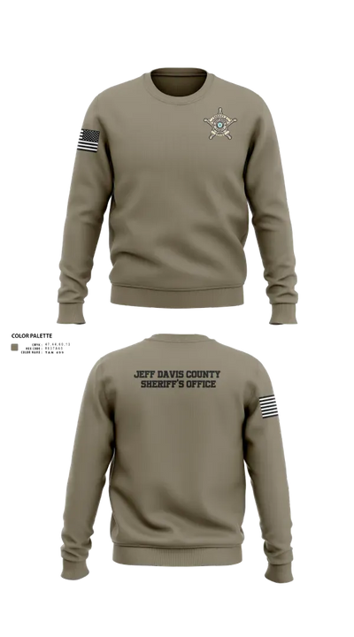 Jeff Davis County Sheriff’s Office 26513372 Crew Neck Sweatshirt - 22