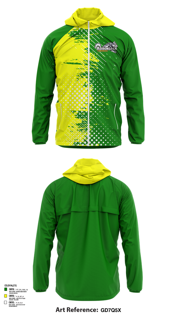 Windbreaker, SUNY Adirondack Community College Soccer, Men's Soccer, Teamtime, Team time, sublimation, custom sports apparel, team uniforms, spirit wear, spiritwear, sports uniforms, custom shirts, team store, custom team store, fundraiser sports, apparel fundraiser