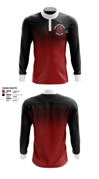 Quarter Zip Jacket, , Wrestling, Teamtime, Team time, sublimation, custom sports apparel, team uniforms, spirit wear, spiritwear, sports uniforms, custom shirts, team store, custom team store, fundraiser sports, apparel fundraiser