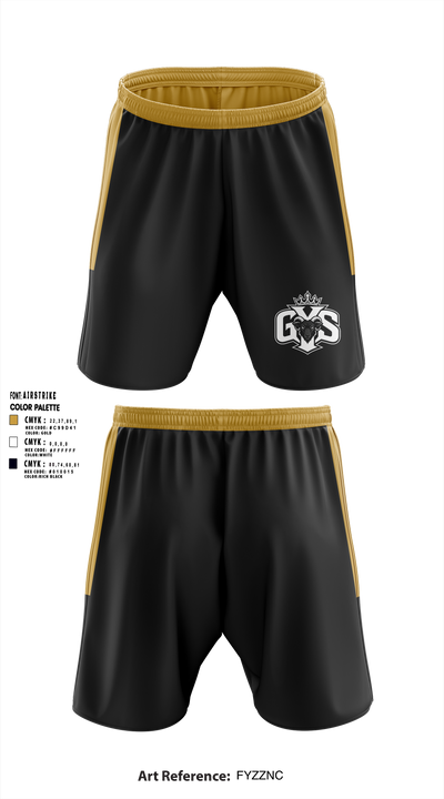 GYS 27849483 Athletic Shorts With Pockets - 5