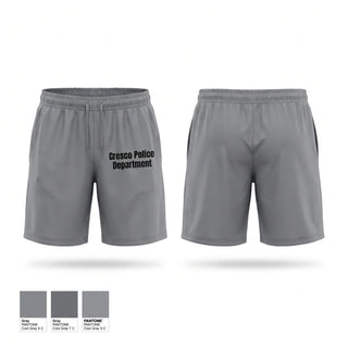 Athletic Shorts With Pockets, Cresco Police Department, Police, Teamtime, Team time, sublimation, custom sports apparel, team uniforms, spirit wear, spiritwear, sports uniforms, custom shirts, team store, custom team store, fundraiser sports, apparel fundraiser