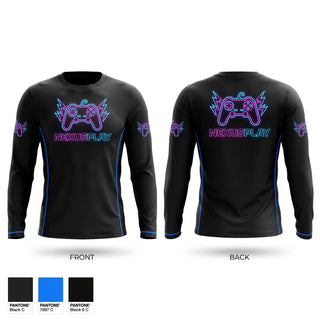 Long Sleeve Performance Shirt, nexus, , Teamtime, Team time, sublimation, custom sports apparel, team uniforms, spirit wear, spiritwear, sports uniforms, custom shirts, team store, custom team store, fundraiser sports, apparel fundraiser