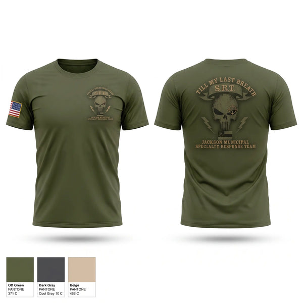 Short Sleeve Performance Shirt, Jackson Municipal Special Response Team, Police, Teamtime, Team time, sublimation, custom sports apparel, team uniforms, spirit wear, spiritwear, sports uniforms, custom shirts, team store, custom team store, fundraiser sports, apparel fundraiser