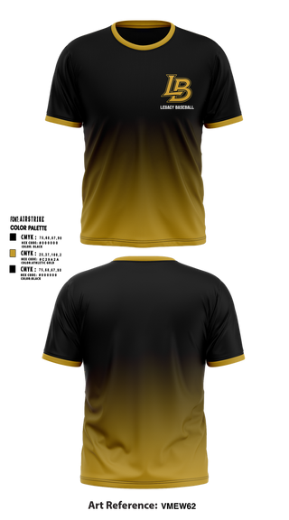 Short Sleeve Performance Shirt, Legacy Baseball Club, Baseball, Teamtime, Team time, sublimation, custom sports apparel, team uniforms, spirit wear, spiritwear, sports uniforms, custom shirts, team store, custom team store, fundraiser sports, apparel fundraiser