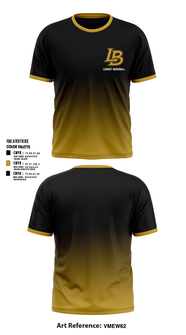 Short Sleeve Performance Shirt, Legacy Baseball Club, Baseball, Teamtime, Team time, sublimation, custom sports apparel, team uniforms, spirit wear, spiritwear, sports uniforms, custom shirts, team store, custom team store, fundraiser sports, apparel fundraiser