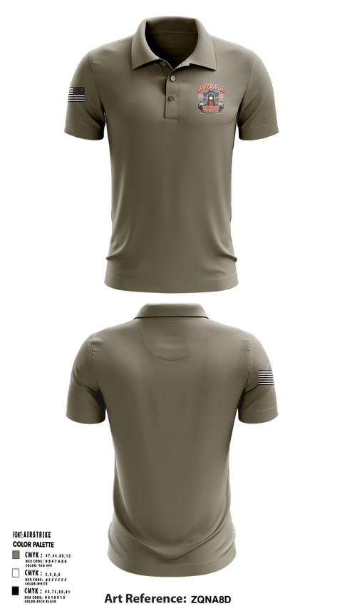 Short Sleeve Performance Polo, 4/409th BSB, Army, Teamtime, Team time, sublimation, custom sports apparel, team uniforms, spirit wear, spiritwear, sports uniforms, custom shirts, team store, custom team store, fundraiser sports, apparel fundraiser