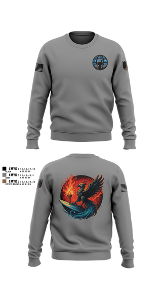 Crew Neck Sweatshirt, Phoenix Company, , Teamtime, Team time, sublimation, custom sports apparel, team uniforms, spirit wear, spiritwear, sports uniforms, custom shirts, team store, custom team store, fundraiser sports, apparel fundraiser