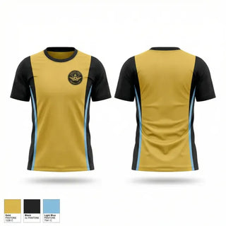 Soft Poly Tee Cotton Like Feel, Golden Girls, Women's Soccer, Teamtime, Team time, sublimation, custom sports apparel, team uniforms, spirit wear, spiritwear, sports uniforms, custom shirts, team store, custom team store, fundraiser sports, apparel fundraiser