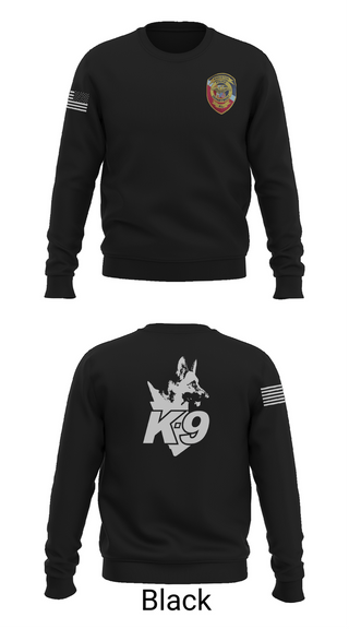 Crew Neck Sweatshirt, Anniston Police Department, Police, Teamtime, Team time, sublimation, custom sports apparel, team uniforms, spirit wear, spiritwear, sports uniforms, custom shirts, team store, custom team store, fundraiser sports, apparel fundraiser