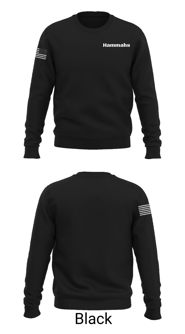 Crew Neck Sweatshirt, Hammahs, Softball, Teamtime, Team time, sublimation, custom sports apparel, team uniforms, spirit wear, spiritwear, sports uniforms, custom shirts, team store, custom team store, fundraiser sports, apparel fundraiser