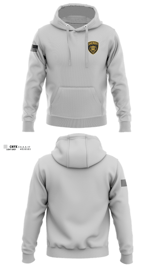 Hoodie, Ward County Sheriff's Office, Police, Teamtime, Team time, sublimation, custom sports apparel, team uniforms, spirit wear, spiritwear, sports uniforms, custom shirts, team store, custom team store, fundraiser sports, apparel fundraiser