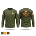 545th Military Police Company 22465496 Long Sleeve Performance Shirt - 1