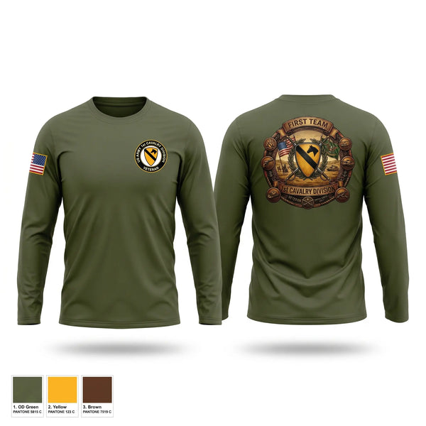 Long Sleeve Performance Shirt, 545th Military Police Company, Army, Teamtime, Team time, sublimation, custom sports apparel, team uniforms, spirit wear, spiritwear, sports uniforms, custom shirts, team store, custom team store, fundraiser sports, apparel fundraiser