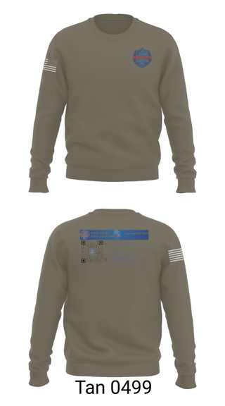 Crew Neck Sweatshirt, CrimeStoppers Honolulu, Police, Teamtime, Team time, sublimation, custom sports apparel, team uniforms, spirit wear, spiritwear, sports uniforms, custom shirts, team store, custom team store, fundraiser sports, apparel fundraiser