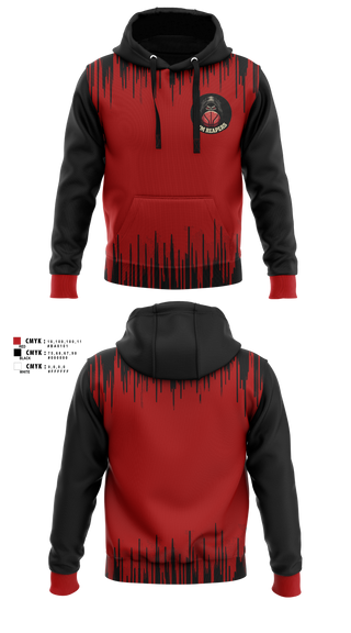 Hoodie, Rim Reapers, Men's Basketball, Teamtime, Team time, sublimation, custom sports apparel, team uniforms, spirit wear, spiritwear, sports uniforms, custom shirts, team store, custom team store, fundraiser sports, apparel fundraiser