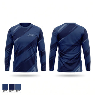 Long Sleeve Performance Shirt, Donut Operators, Baseball, Teamtime, Team time, sublimation, custom sports apparel, team uniforms, spirit wear, spiritwear, sports uniforms, custom shirts, team store, custom team store, fundraiser sports, apparel fundraiser