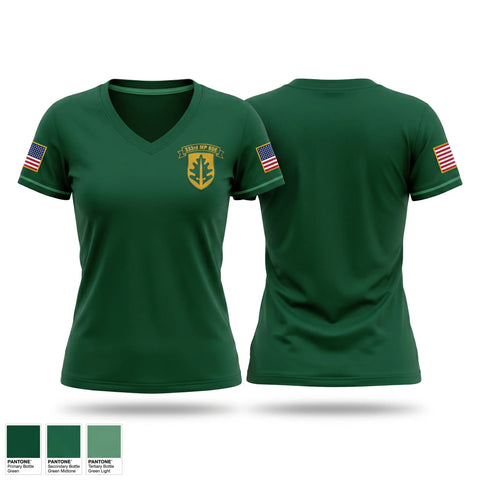 Womens Short Sleeve Vneck Shirt, 173 FW LRS, Air Force, Teamtime, Team time, sublimation, custom sports apparel, team uniforms, spirit wear, spiritwear, sports uniforms, custom shirts, team store, custom team store, fundraiser sports, apparel fundraiser