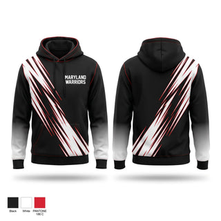Hoodie, Maryland Warriors, Track & Field, Teamtime, Team time, sublimation, custom sports apparel, team uniforms, spirit wear, spiritwear, sports uniforms, custom shirts, team store, custom team store, fundraiser sports, apparel fundraiser