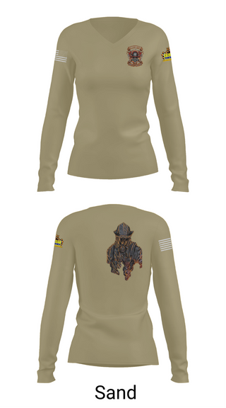 Womens Long Sleeve Vneck Shirt, Repair division, , Teamtime, Team time, sublimation, custom sports apparel, team uniforms, spirit wear, spiritwear, sports uniforms, custom shirts, team store, custom team store, fundraiser sports, apparel fundraiser