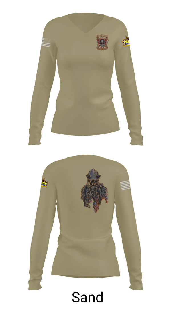 Womens Long Sleeve Vneck Shirt, Repair division, , Teamtime, Team time, sublimation, custom sports apparel, team uniforms, spirit wear, spiritwear, sports uniforms, custom shirts, team store, custom team store, fundraiser sports, apparel fundraiser