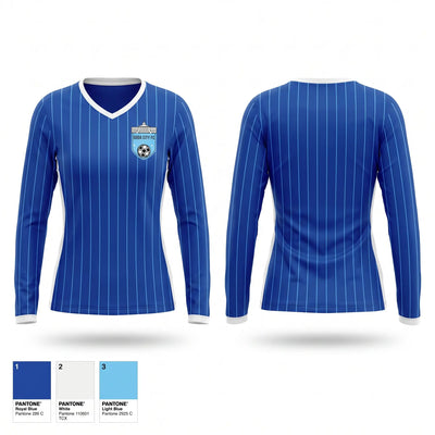 Soda City FC Women's Long Sleeve V-neck Shirt - 1