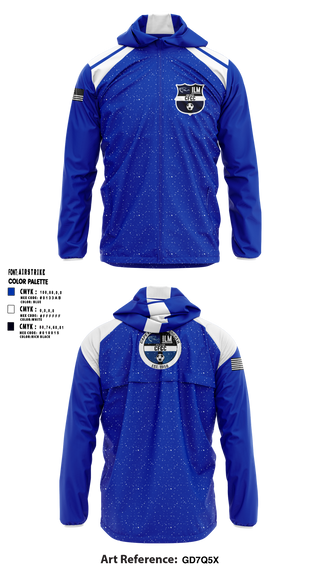 Windbreaker, Cape Fear Community College Soccer, Men's Soccer, Teamtime, Team time, sublimation, custom sports apparel, team uniforms, spirit wear, spiritwear, sports uniforms, custom shirts, team store, custom team store, fundraiser sports, apparel fundraiser