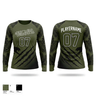 Long Sleeve Performance Shirt, Indy Wild, Men's Volleyball, Teamtime, Team time, sublimation, custom sports apparel, team uniforms, spirit wear, spiritwear, sports uniforms, custom shirts, team store, custom team store, fundraiser sports, apparel fundraiser